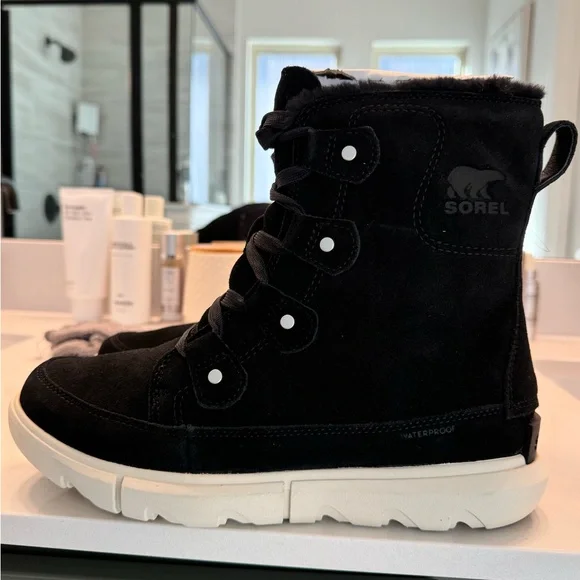 NWT Sorel Explorer Next Joan Waterproof Boots, Size 7.5 - Picture 3 of 7